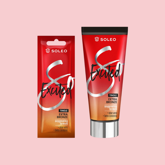 Soleo - So Excited Extra Strong Tingle bronzer Indoor Tanning Lotion