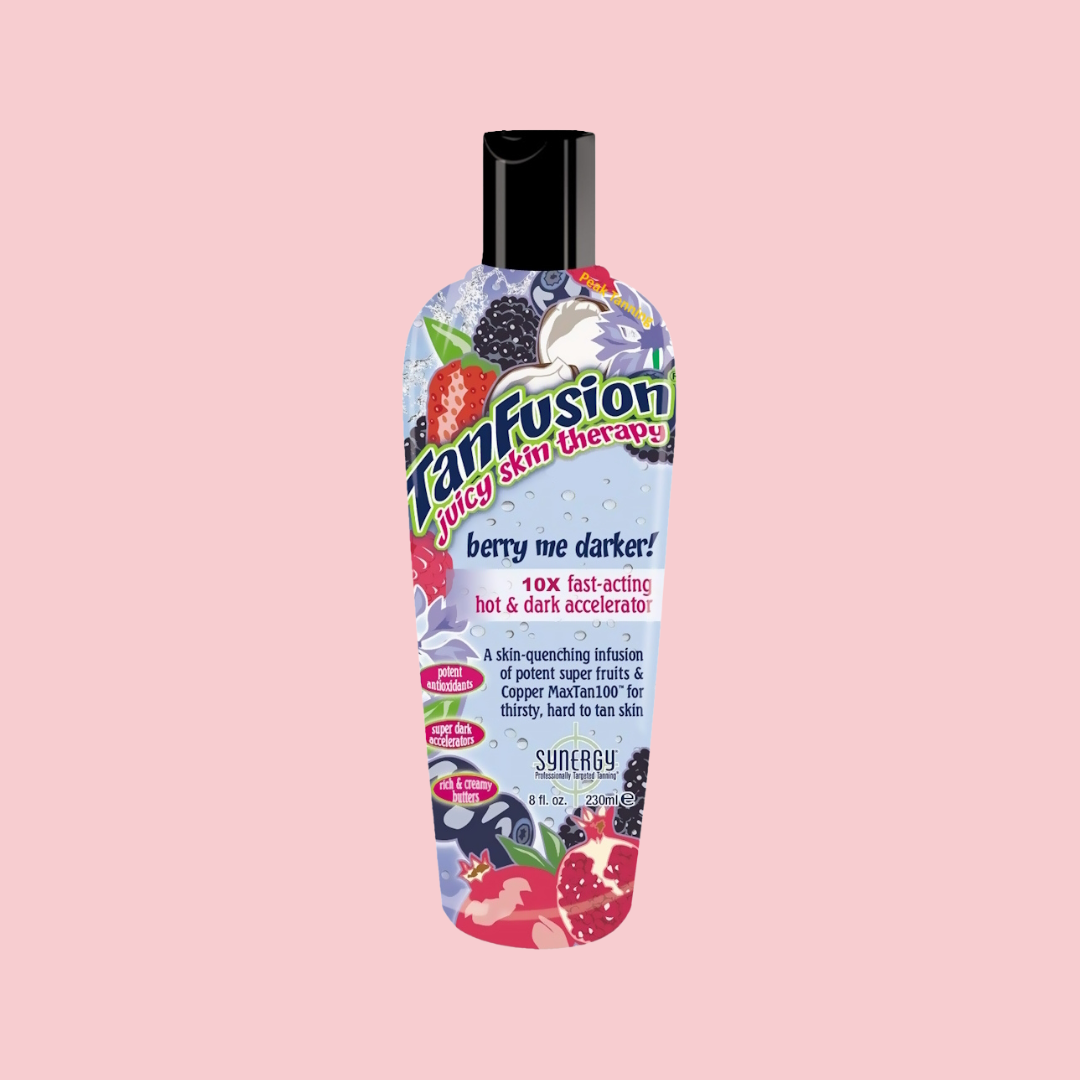 Synergy Tan Berry Me Darker! Indoor Tingle Tanning Lotion