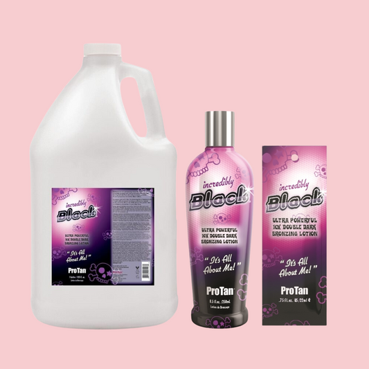 Pro Tan Incredibly Black Indoor Tanning Bronzing Lotion