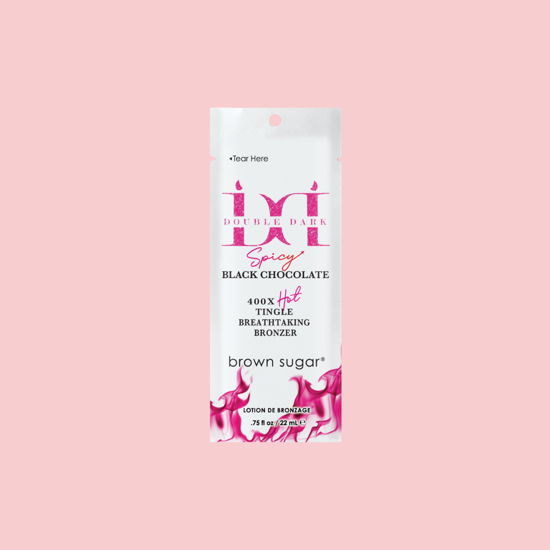 Brown Sugar - Double Dark Spicy Black Chocolate Indoor Tingle Tanning Lotion