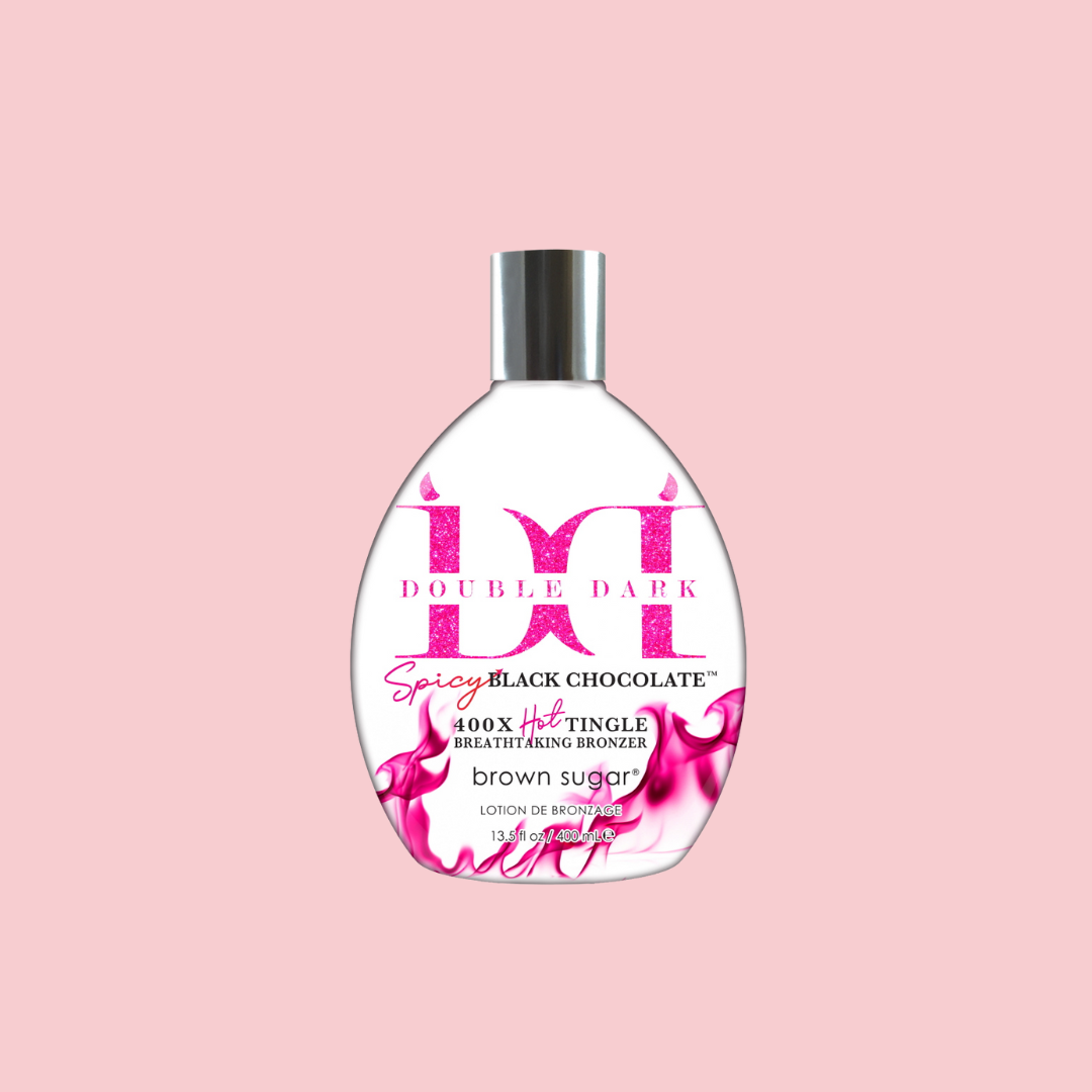 Brown Sugar - Double Dark Spicy Black Chocolate Indoor Tingle Tanning Lotion