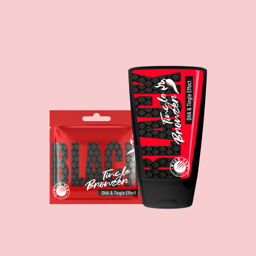 Wild Tan by Soleo - Black Tingle Bronzer Indoor Tanning Lotion