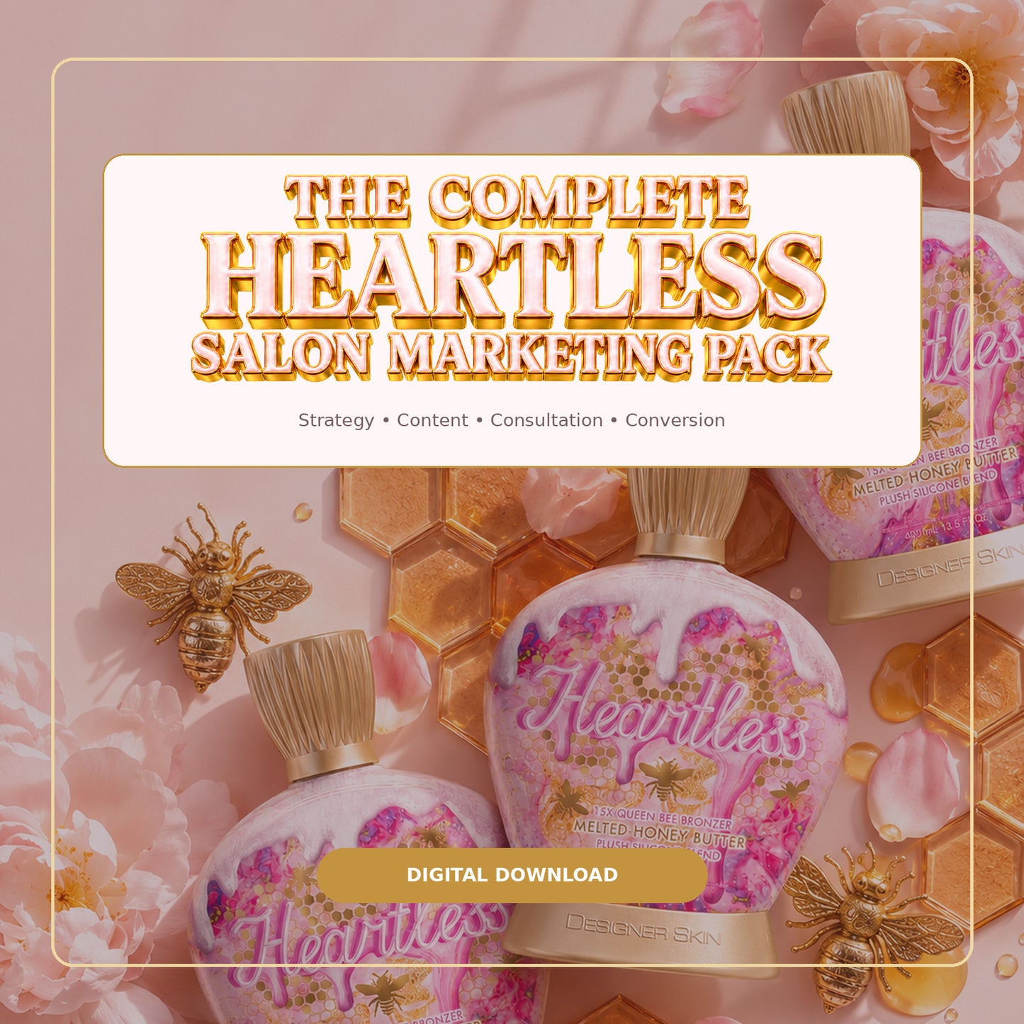 HEARTLESS™ Complete Salon Marketing Pack | Digital Download
