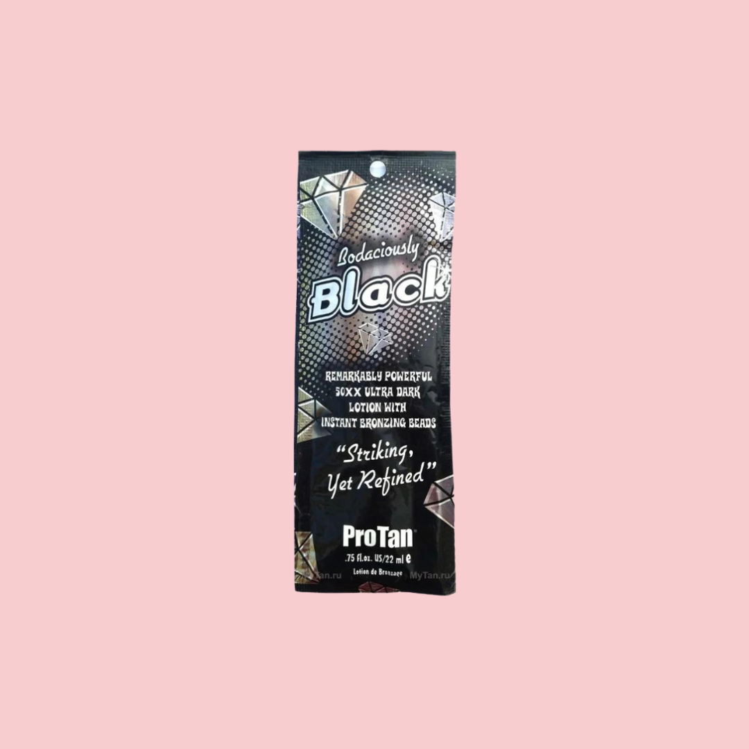 Pro Tan - Bodaciously Black® 50XX Ultra Dark Indoor Tanning Lotion