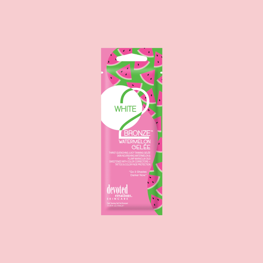 Devoted Creations - White 2 Bronze Indoor Tanning Watermelon Gelee GLOW X GO Devoted Creations - White 2 Bronze Indoor Tanning Watermelon Gelee GLOW X GO