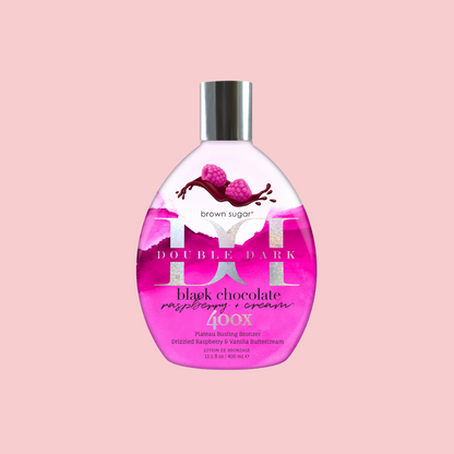 Tan Inc - Double Dark Black Chocolate Raspberry Cream Indoor Tanning Bronzer Lotion