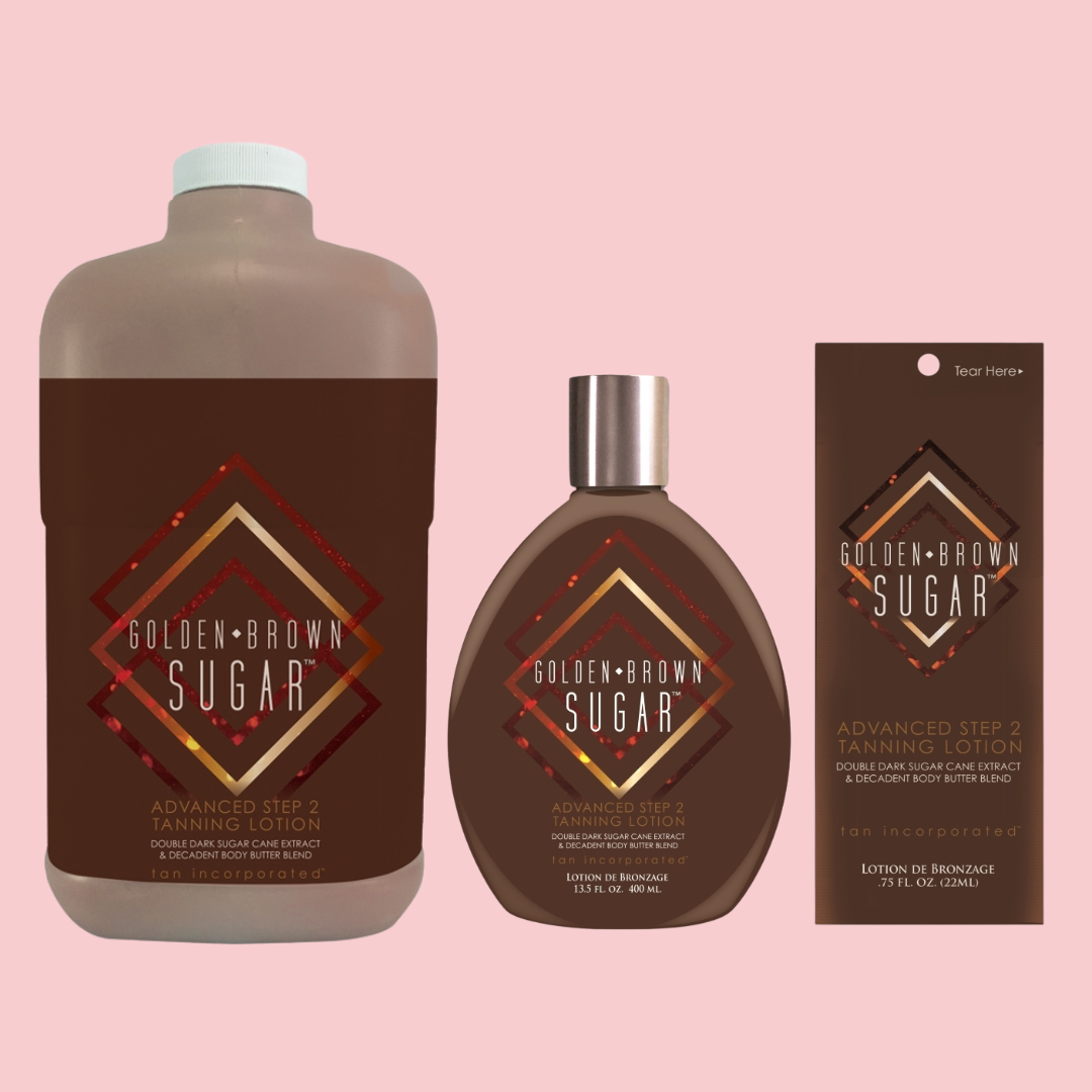 Tan Inc Brown Sugar - Golden Brown Sugar Indoor Tanning Lotion