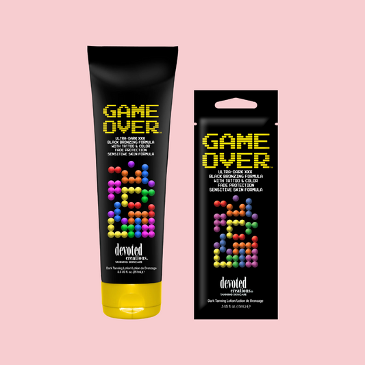 Devoted Creations Game Over Indoor Bronzer Tanning Lotion
