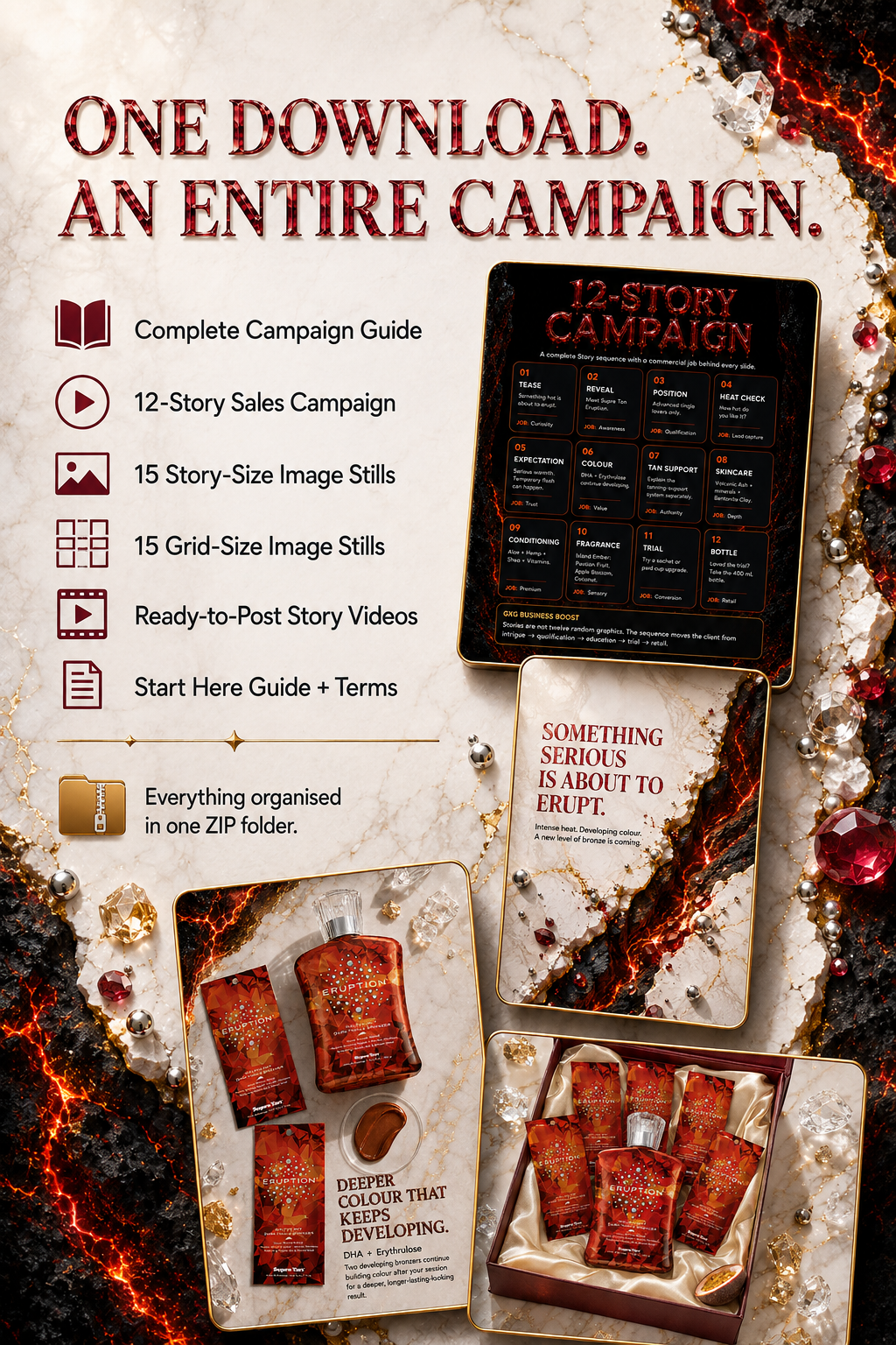 ERUPTION™ Complete Salon Marketing, Sales & Profit Pack | Digital Download
