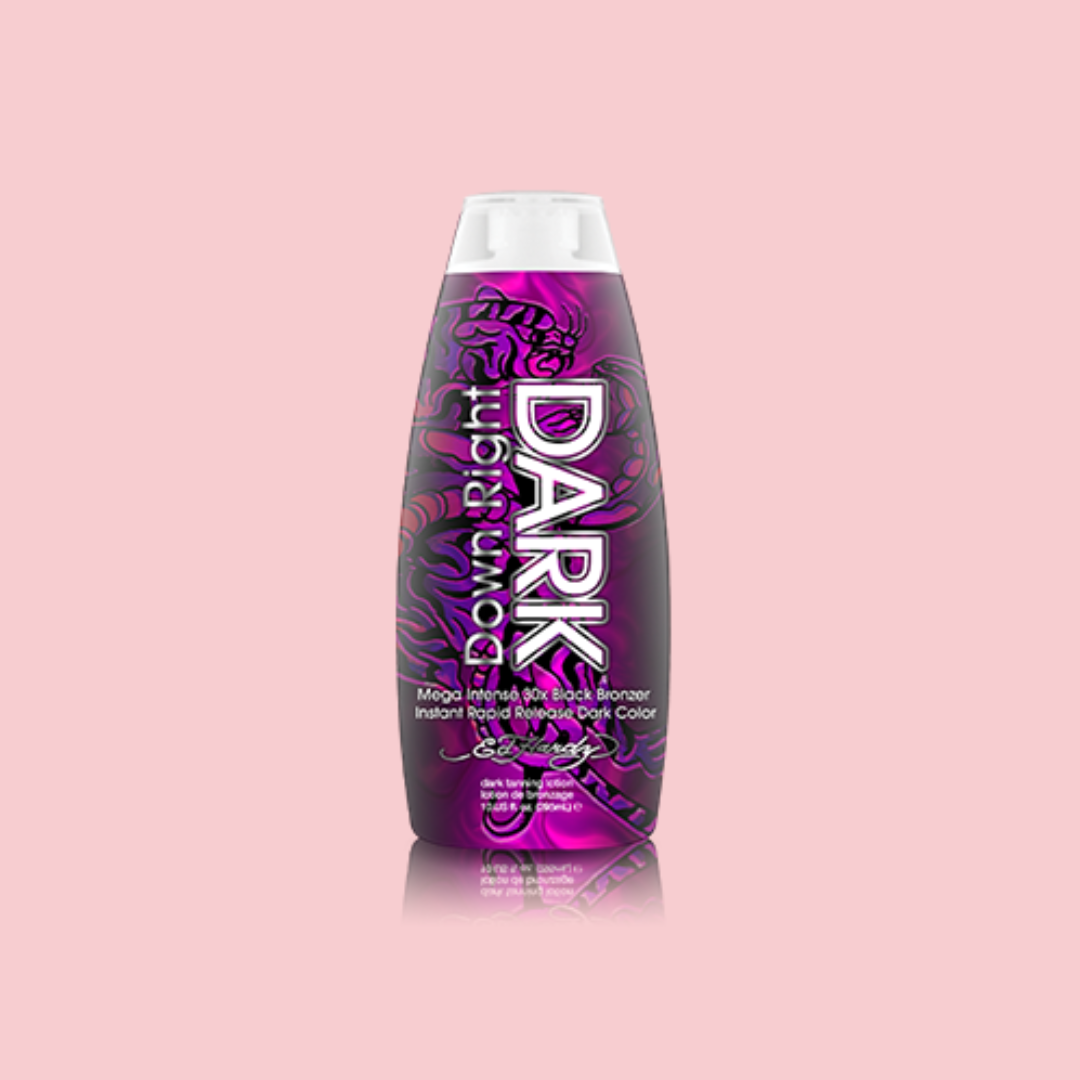 Ed Hardy Down Right Dark Indoor Tanning Bronzer Lotion