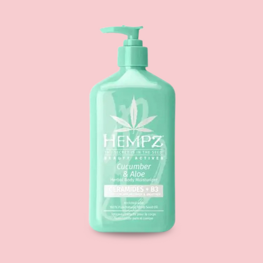 Hempz Beauty Actives Cucumber & Aloe Herbal Body Moisturiser with Ceramides + B3