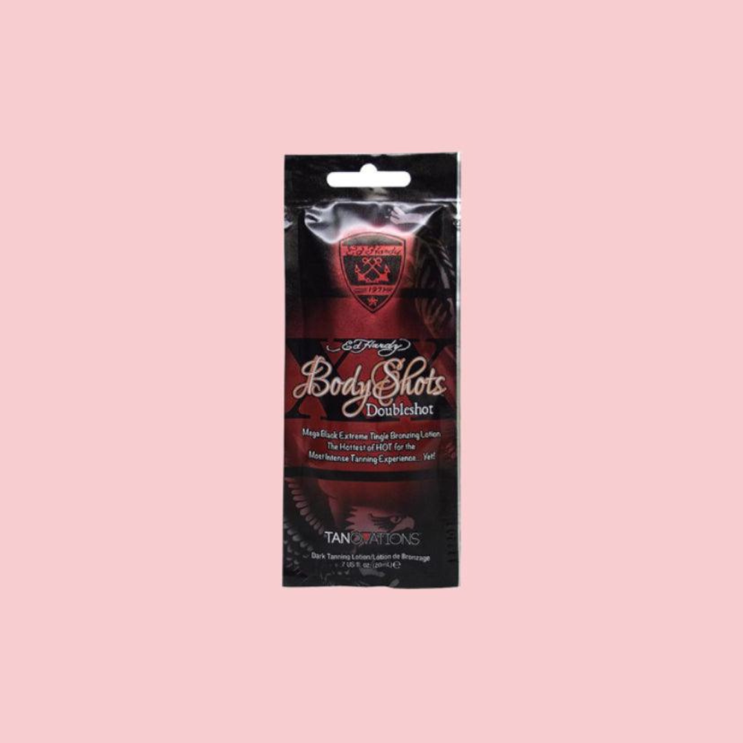 Ed Hardy Body deals Shots Double shot tanning lotion