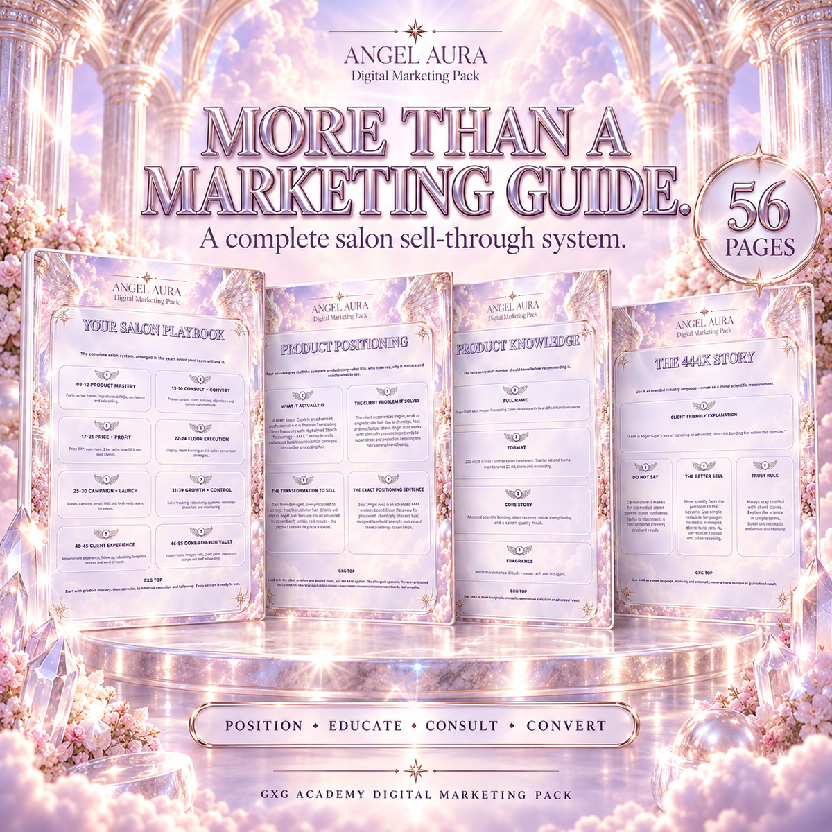 ANGEL AURA™ Complete Salon Marketing, Sales & Profit PACK | Digital Download