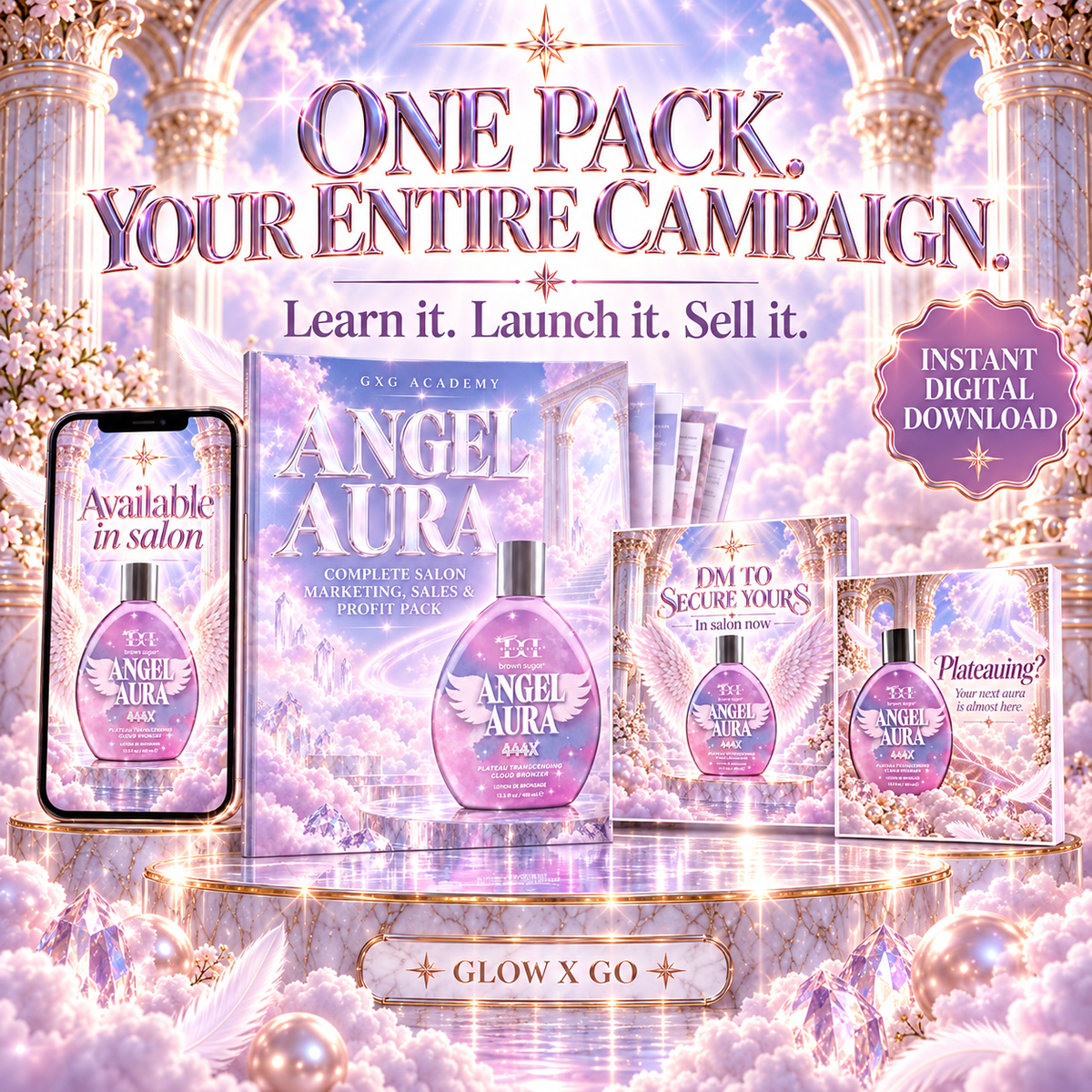 ANGEL AURA™ Complete Salon Marketing, Sales & Profit PACK | Digital Download