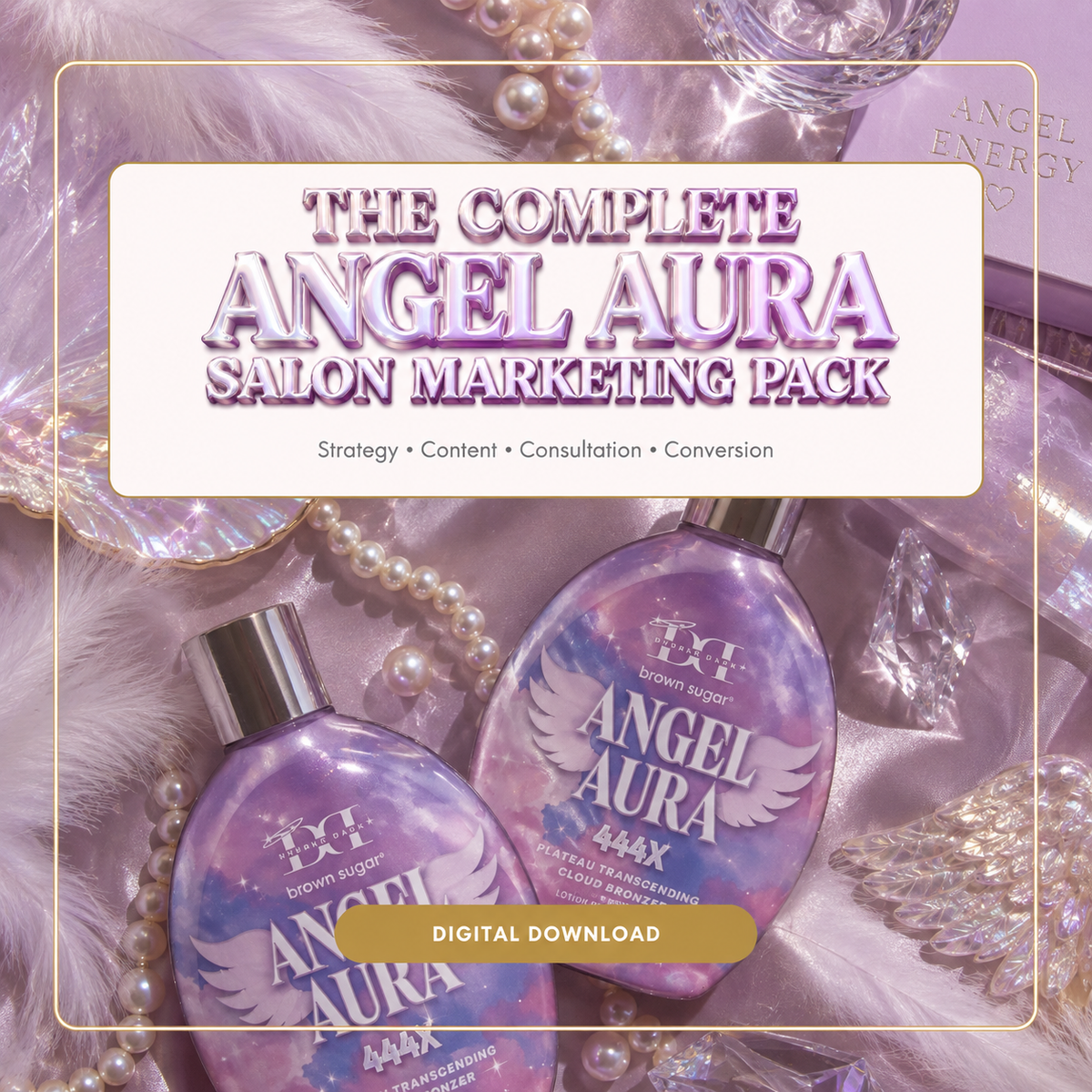ANGEL AURA™ Complete Salon Marketing, Sales & Profit PACK | Digital Download