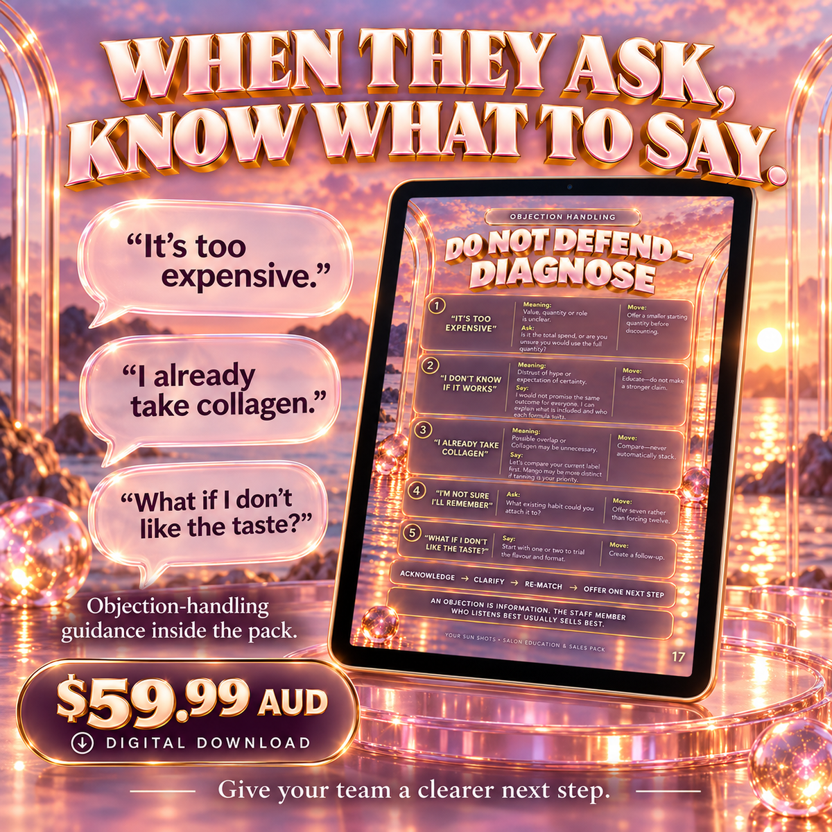 YOUR SUN SHOT™ Complete Salon Marketing Pack | Digital Download