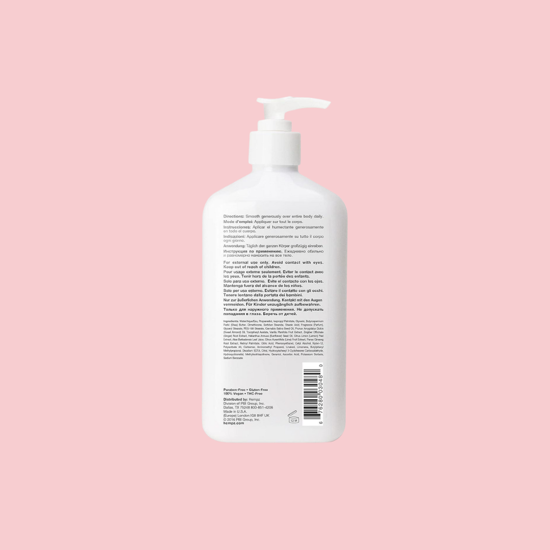 Hempz Aromabody Tahitian Vanilla & Ginger Herbal Body Moisturiser