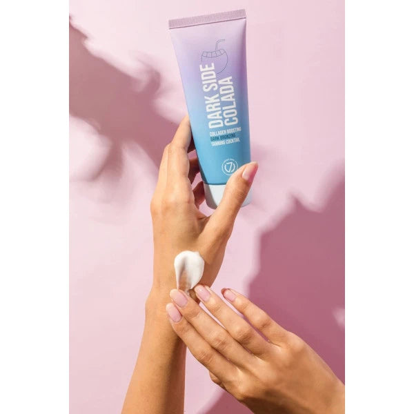 7 Suns Dark Side Colada Collagen delayed Indoor Tanning bronzer