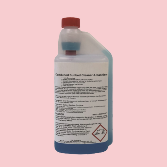 Combined Sunbed Cleaner & Sanitiser